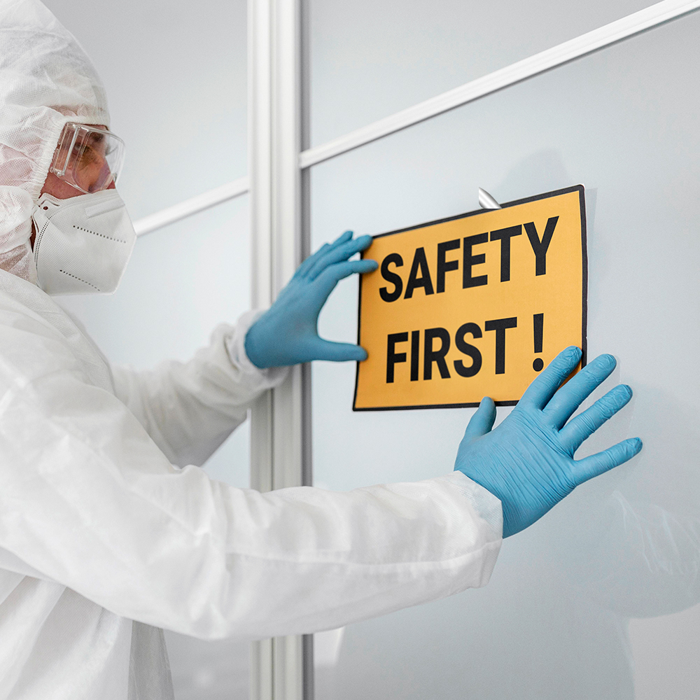 Show details for Safety Instruction Label