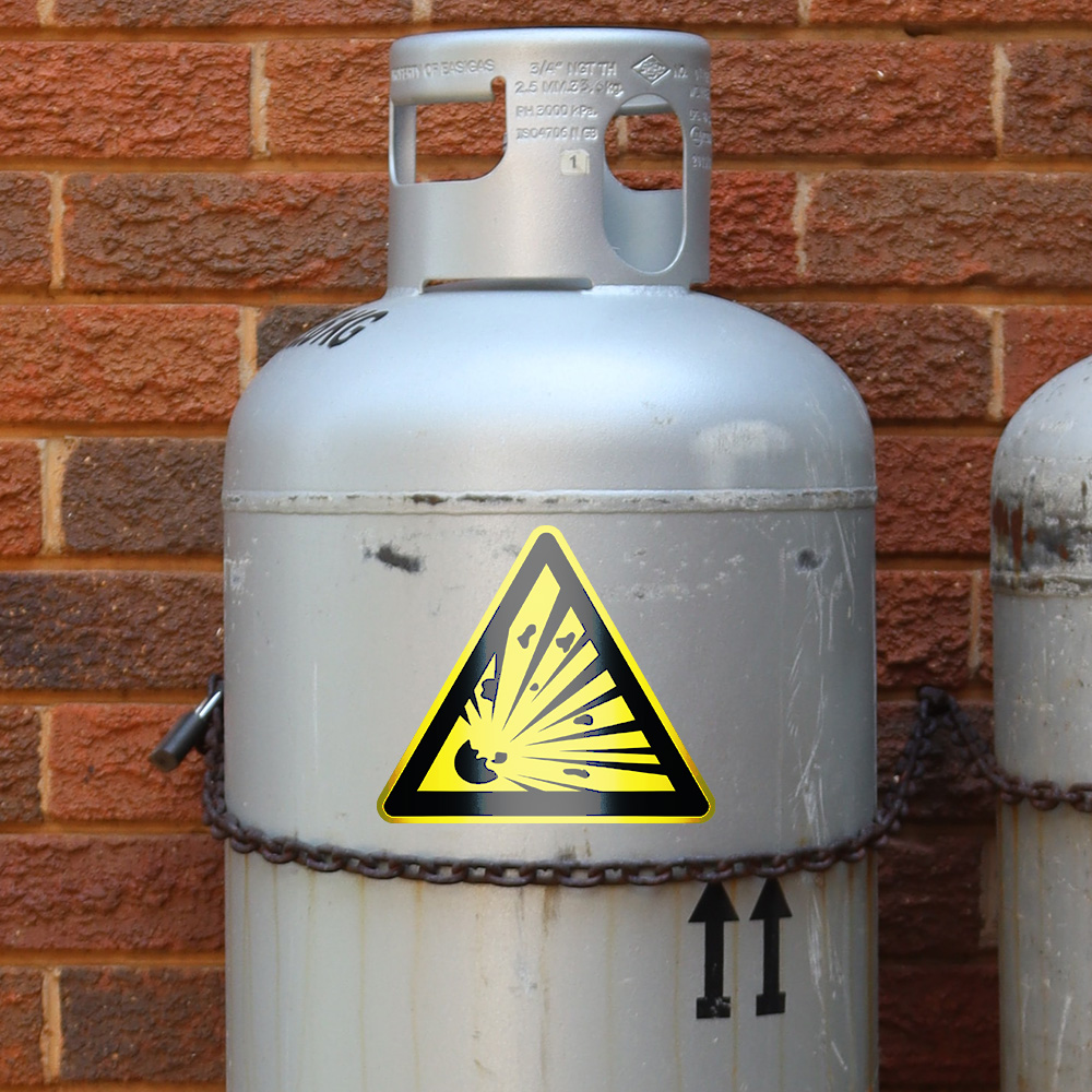 Show details for Explosive Label