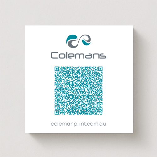 Show details for Square Business Card 60x60mm 
