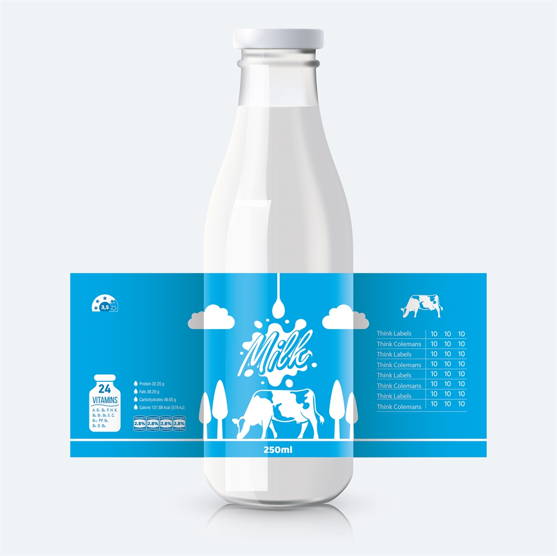 Show details for Milk Label